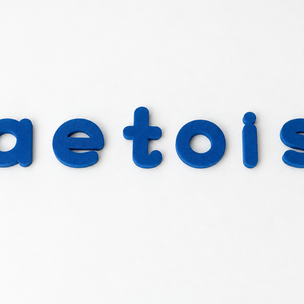 Scribblix extra letters in blue