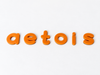Scribblix extra letters in orange
