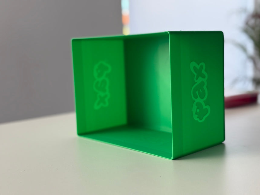 Pax Ultimate Case in green, empty