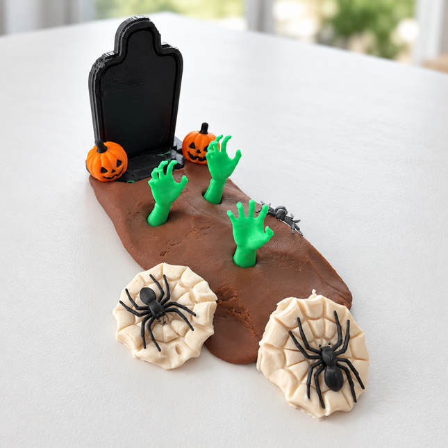 Zombie Hand Kit, assembled